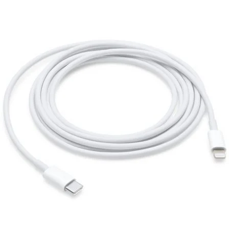 Apple Cable Lightning a USB-C de 2m Blanco